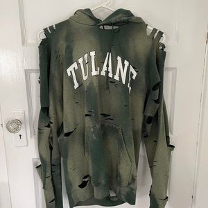 Custom Champion Tulane University Sweatshirt